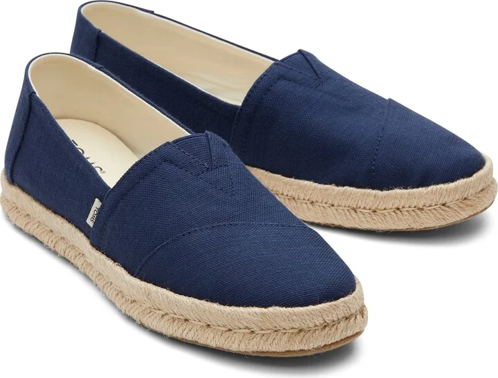 Alpargata Rope 2.0 Navy Recycled Cotton Espadrille - Image 3
