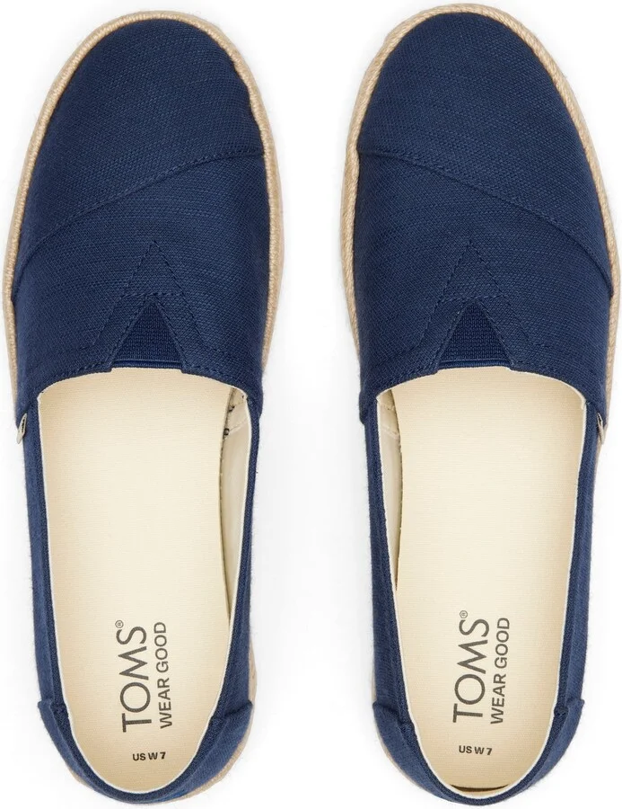 Alpargata Rope 2.0 Navy Recycled Cotton Espadrille - Image 4