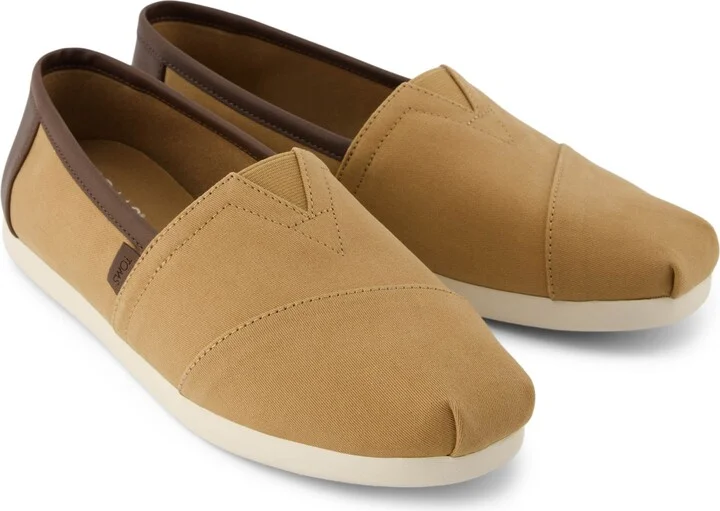 Alpargata Tan Twill Synthetic Trim