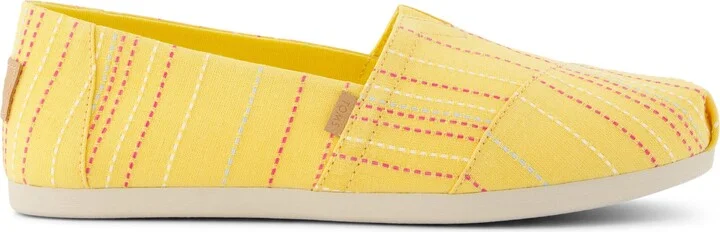 Alpargata Yellow Stitched Stripes - Image 2