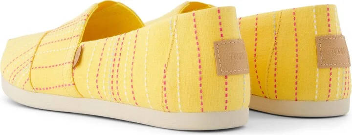 Alpargata Yellow Stitched Stripes - Image 3