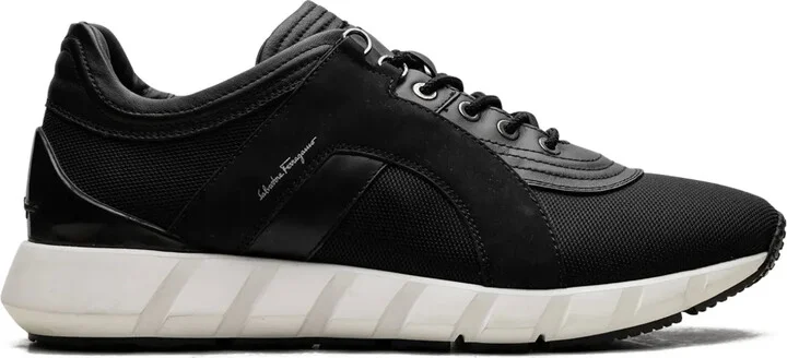 Alpe "Black Leather" sneakers
