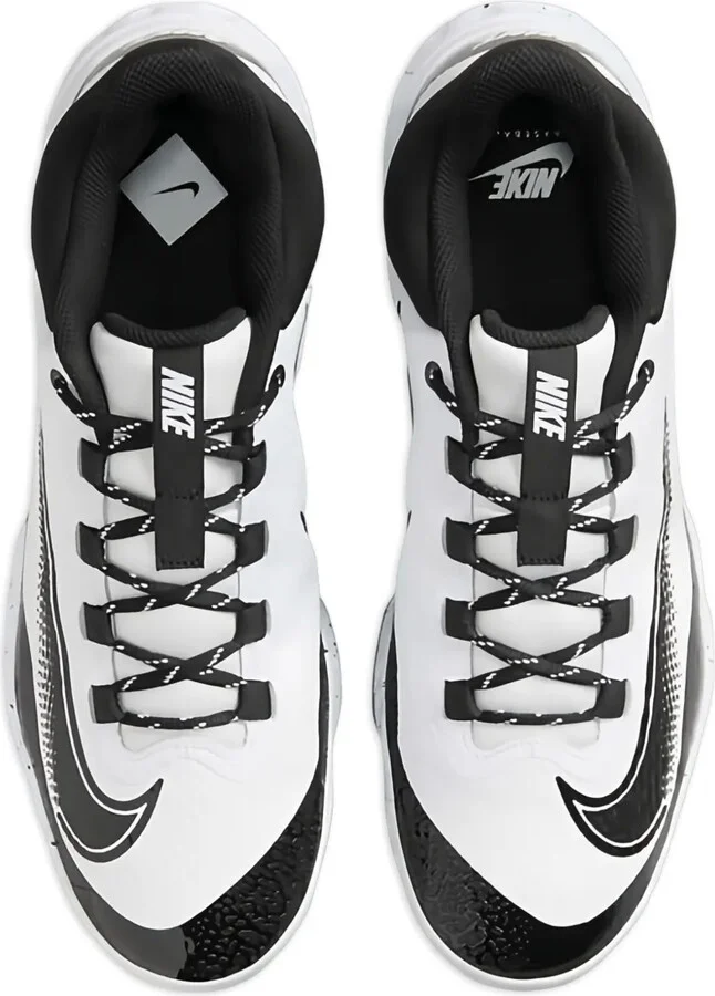 Alpha Huarache Elite 4 "White/Black/Blue Tint" sneakers - Image 2