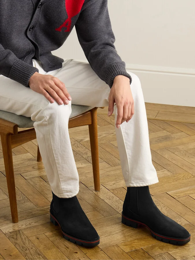 Alpinosol Suede Chelsea Boots - Image 2