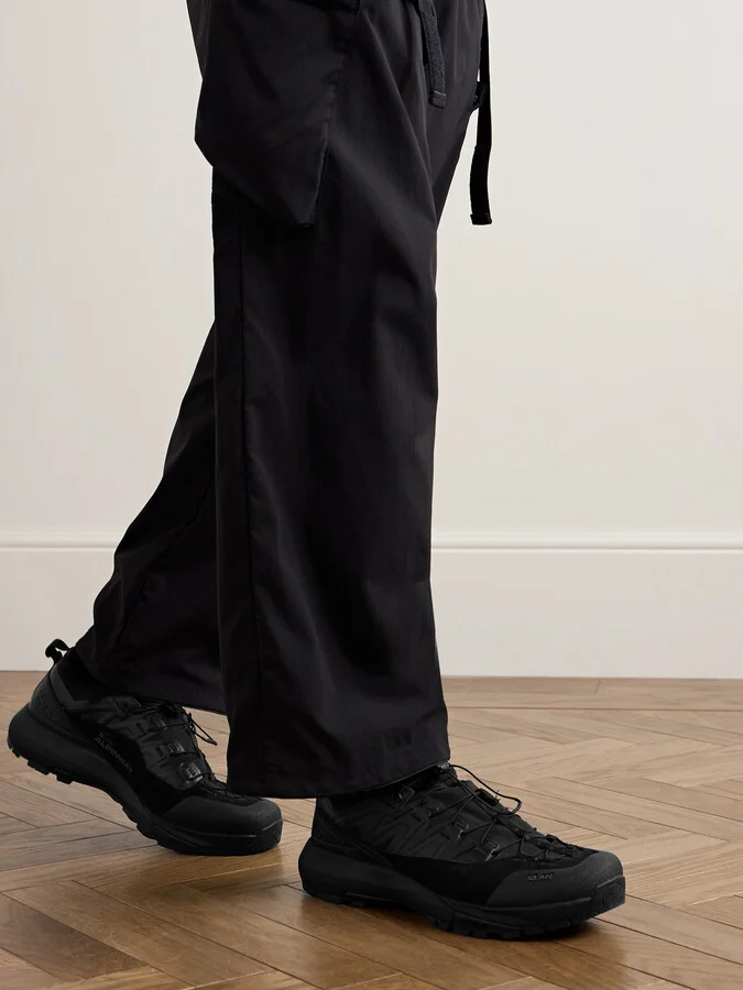 Alpinway Advanced Rubber and Suede-Trimmed Ripstop Sneakers - Image 2