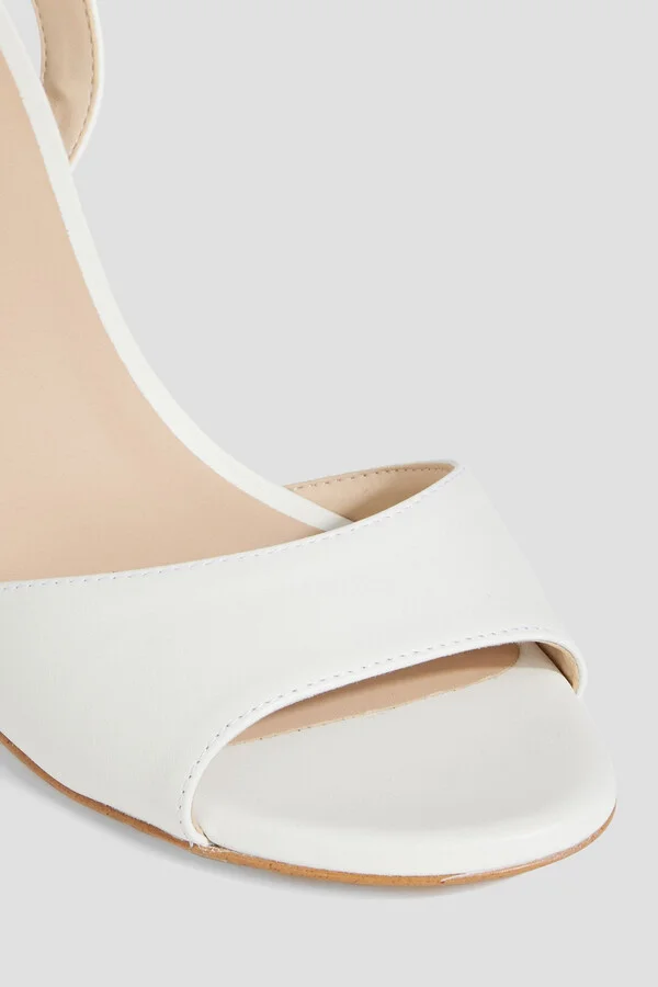 Alshn 75 crystal-embellished leather sandals - Image 4