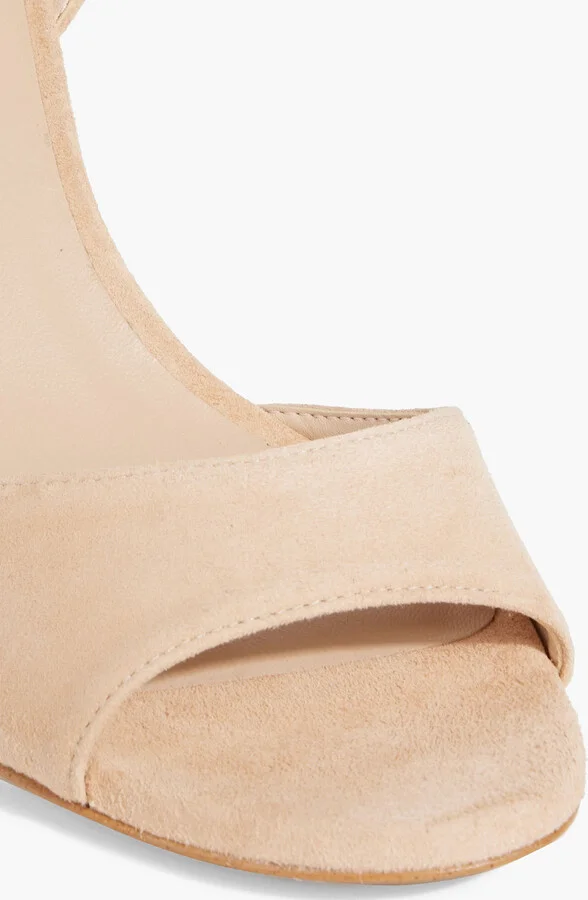 Alshn 75 crystal-embellished suede sandals - Image 4