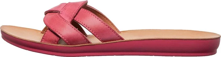 Alta Woven Leather Slide Sandal - Image 4