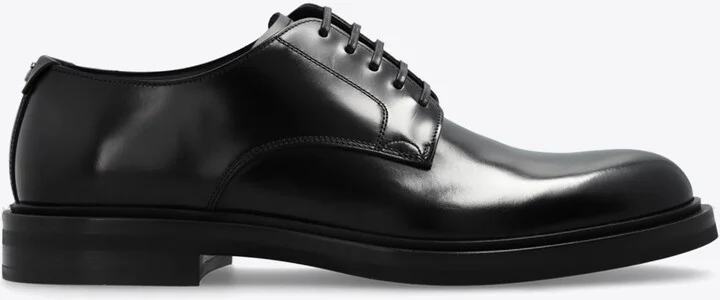 Altavilla Brushed Leather Derby Shoes