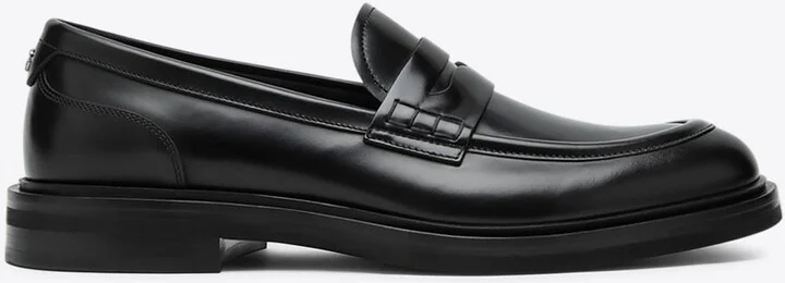 Altavilla Brushed Leather Loafers