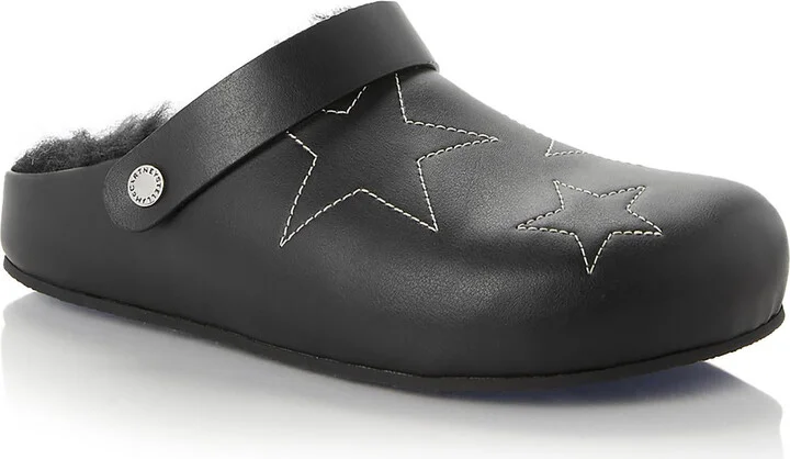 Alter Sporty Womens Faux Fur Lined Faux Leather Clogs