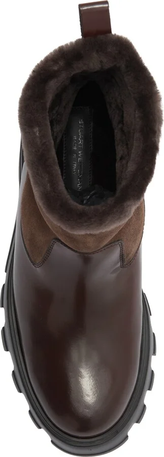 Alton Genuine Shearling Lined Lug Sole Boot - Image 5