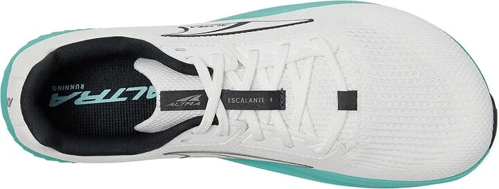 Altra Escalante 4 Women's Running Shoes White/Green : 11.5 B - Medium, Textile - Image 2
