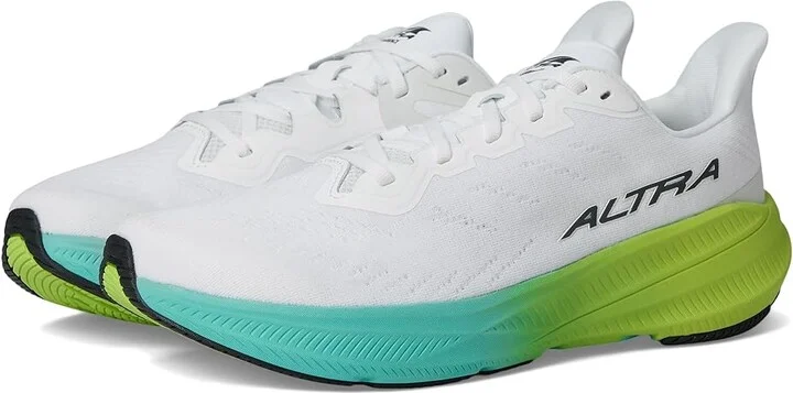 Altra Experience Flow 2 Men's Shoes White/Lime : 7.5 D - Medium, Synthetic