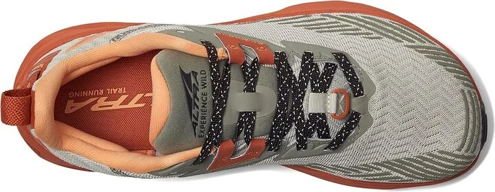 Altra Experience Wild Men's Running Shoes Gray/Orange : 7 D - Medium, Rubber - Image 2