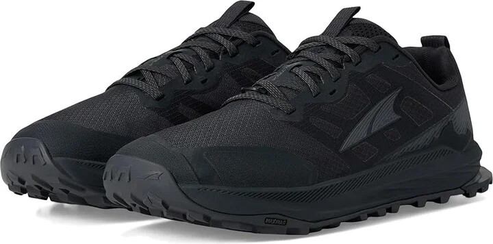Altra Lone Peak 9 Men's Running Shoes Black : 7 D - Medium, Textile