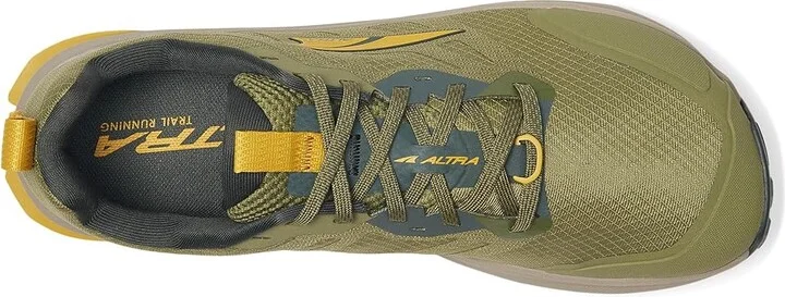 Altra Lone Peak 9 Men's Running Shoes Green : 11.5 D - Medium, Textile - Image 2