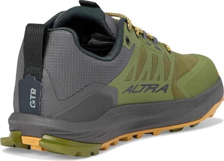 Altra Lone Peak 9 Waterproof Low Men's Climbing Shoes Dusty Olive : 10.5 D - Medium - Image 4