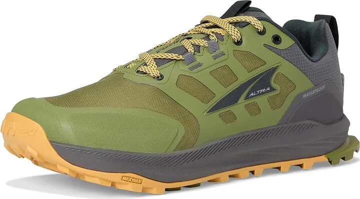 Altra Lone Peak 9 Waterproof Low Men's Climbing Shoes Dusty Olive : 10.5 D - Medium - Image 5