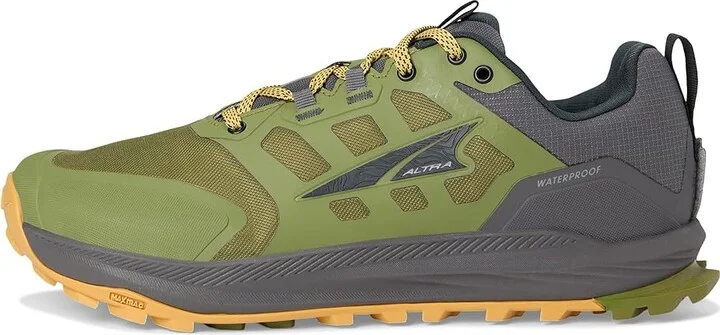 Altra Lone Peak 9 Waterproof Low Men's Climbing Shoes Dusty Olive : 10.5 D - Medium - Image 6
