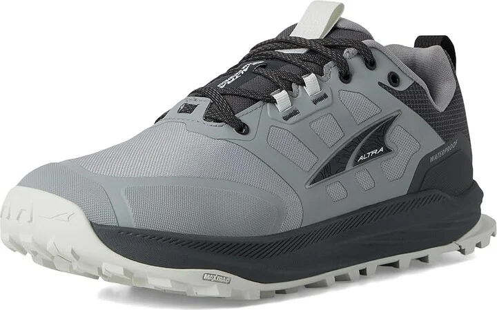 Altra Lone Peak 9 Waterproof Low Men's Climbing Shoes Gray : 7.5 D - Medium - Image 5