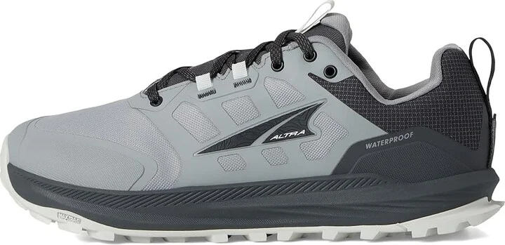 Altra Lone Peak 9 Waterproof Low Men's Climbing Shoes Gray : 7.5 D - Medium - Image 6
