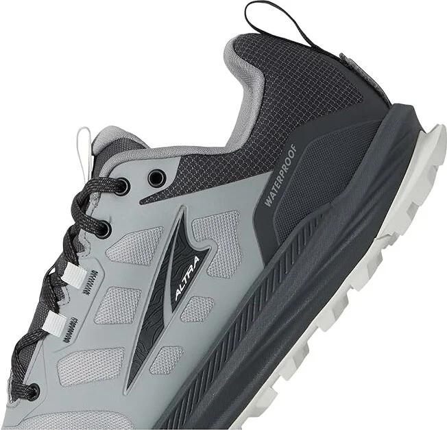 Altra Lone Peak 9 Waterproof Low Men's Climbing Shoes Gray : 7.5 D - Medium - Image 7