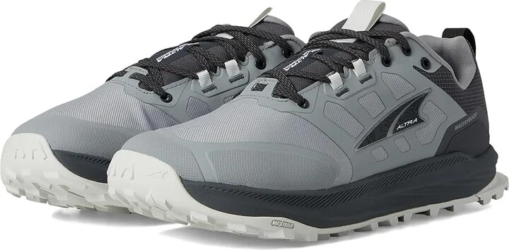 Altra Lone Peak 9 Waterproof Low Men's Climbing Shoes Gray : 7.5 D - Medium