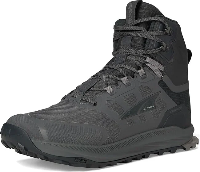 Altra Lone Peak 9 Waterproof Mid Men's Climbing Shoes Black : 10.5 D - Medium, Synthetic - Image 5
