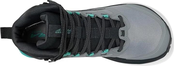 Altra Lone Peak 9 Waterproof Mid Women's Climbing Shoes Black : 11 B - Medium, Synthetic - Image 2
