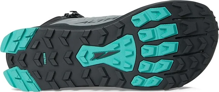 Altra Lone Peak 9 Waterproof Mid Women's Climbing Shoes Black : 11 B - Medium, Synthetic - Image 3