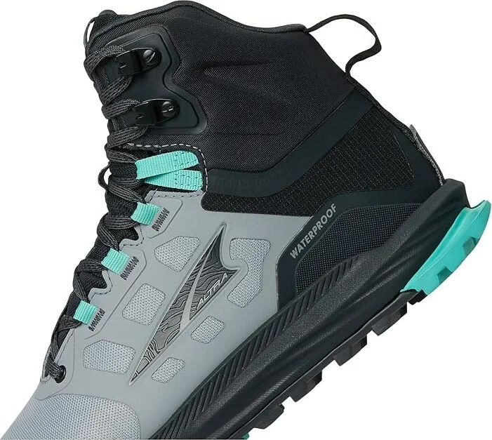 Altra Lone Peak 9 Waterproof Mid Women's Climbing Shoes Black : 11 B - Medium, Synthetic - Image 7