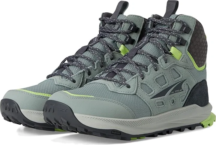 Altra Lone Peak Hiker 3 Women's Climbing Shoes Gray/Green : 10 B - Medium
