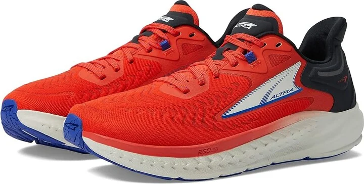 Altra Men's Torin 7 Men's Shoes Black/Red : 7 D - Medium, Textile