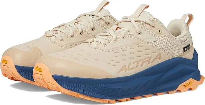 Altra Olympus 6 Hike Low GTX Men's Climbing Shoes Sand : 10 D - Medium, Synthetic