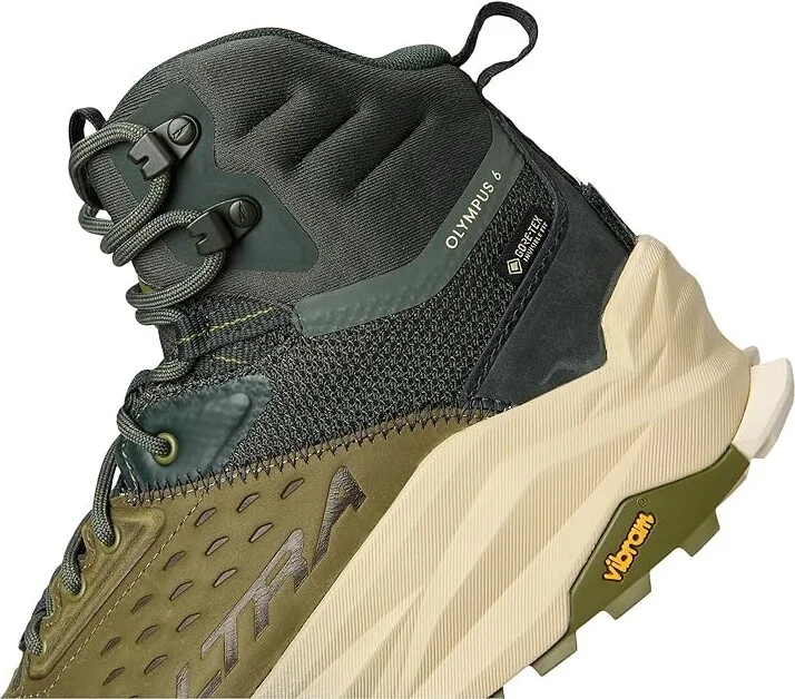 Altra Olympus 6 Hike Mid Gtx Men's Shoes Dusty Olive : 10 D - Medium, Leather - Image 7
