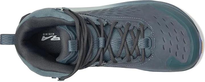 Altra Olympus 6 Hike Mid Gtx Women's Shoes Dark Blue : 8.5 B - Medium, Leather - Image 2