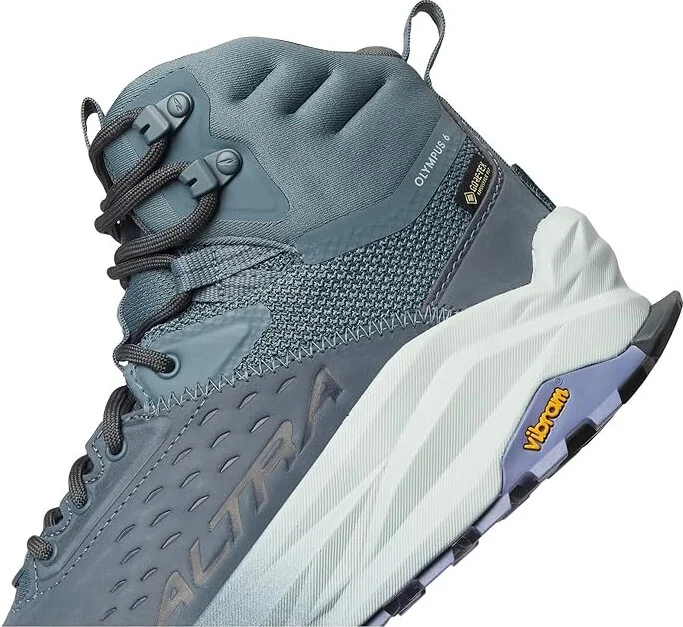Altra Olympus 6 Hike Mid Gtx Women's Shoes Dark Blue : 8.5 B - Medium, Leather - Image 7