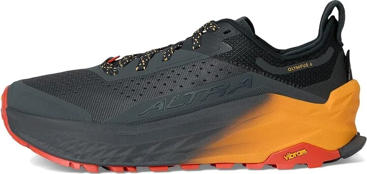 Altra Olympus 6 Men's Running Shoes Black/Orange : 11 D - Medium, Rubber - Image 6