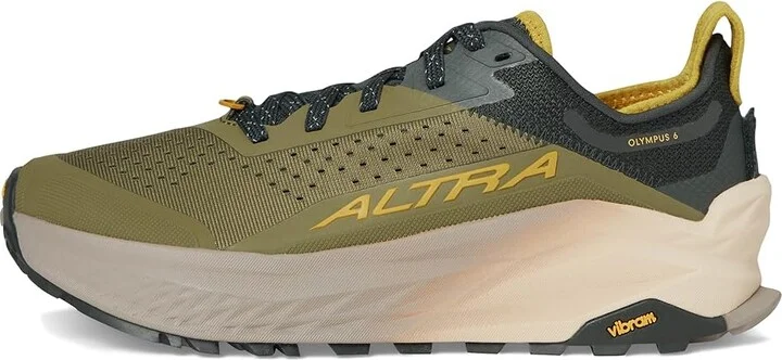 Altra Olympus 6 Men's Running Shoes Dusty Olive : 7.5 D - Medium, Rubber - Image 6