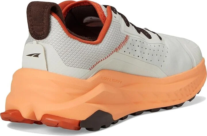 Altra Olympus 6 Men's Running Shoes Gray/Orange : 10.5 D - Medium, Rubber - Image 4