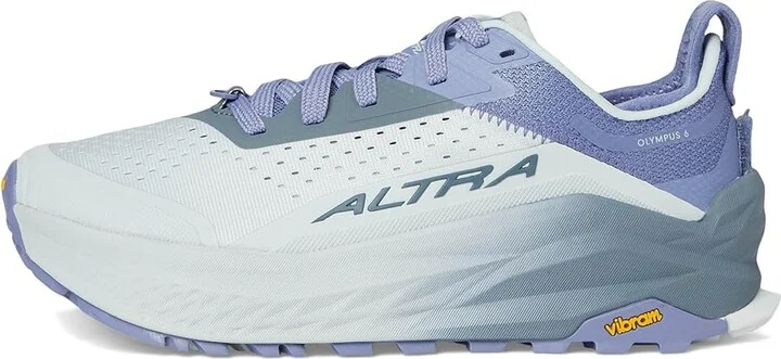 Altra Olympus 6 Women's Running Shoes Gray/Blue : 7 B - Medium, Textile - Image 6