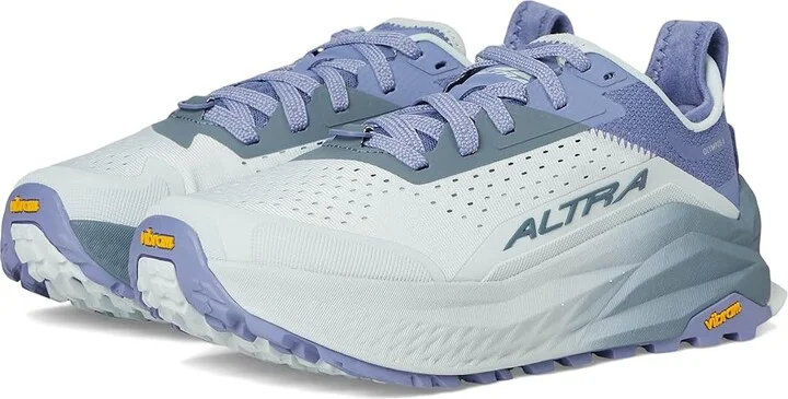 Altra Olympus 6 Women's Running Shoes Gray/Blue : 7 B - Medium, Textile