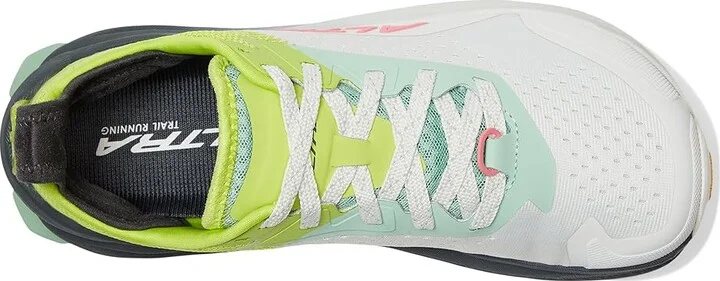 Altra Olympus 6 Women's Running Shoes Gray/Lime : 8 B - Medium, Textile - Image 2
