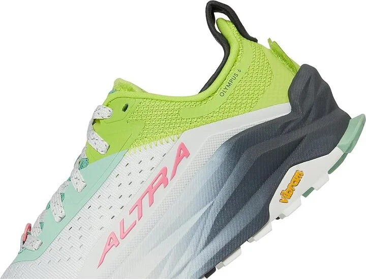 Altra Olympus 6 Women's Running Shoes Gray/Lime : 8 B - Medium, Textile - Image 7