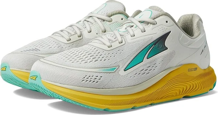 Altra Paradigm 6 Men's Shoes Gray/Yellow : 10 D - Medium, Textile