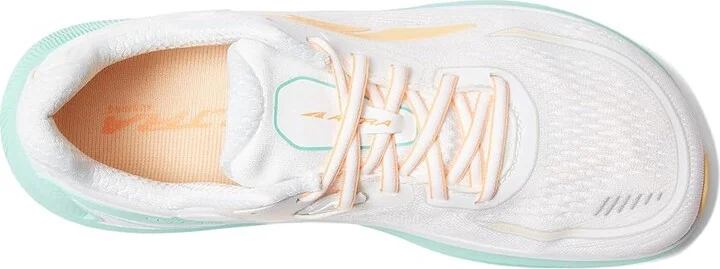 Altra Paradigm 6 Women's Shoes White/Green : 5.5 B - Medium, Textile/Synthetic - Image 2