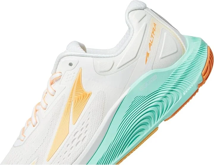 Altra Paradigm 6 Women's Shoes White/Green : 5.5 B - Medium, Textile/Synthetic - Image 4