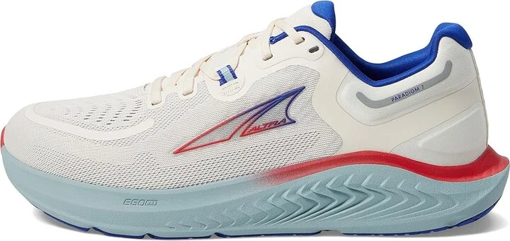 Altra Paradigm 7 Men's Shoes White/Blue : 7 D - Medium, Textile - Image 5