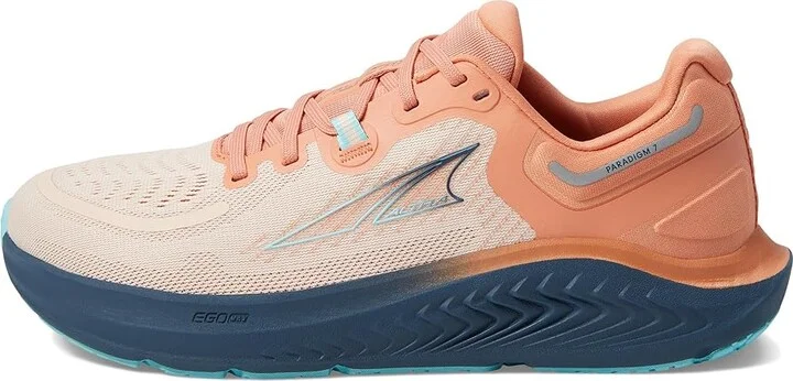 Altra Women's Paradigm 7 Women's Shoes Navy/Coral : 6.5 B - Medium, Textile - Image 5
